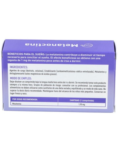 Melanoctina - 60 Comp. 60 Comprimidos Sublinguales de Plameca