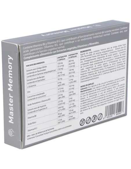 Master Memory 30Cap. de Plameca