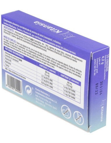 Kitansia 10 Cápsulas de Plameca