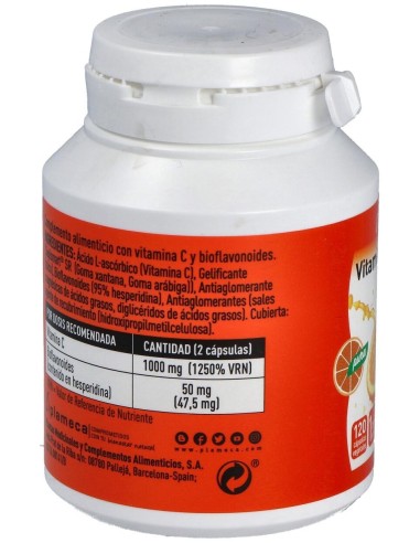 Vitamina C 1000Mg. 120Cap. de Plameca