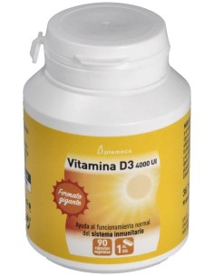 Vitamina D3 4000Ui 90Cap. de Plameca 2