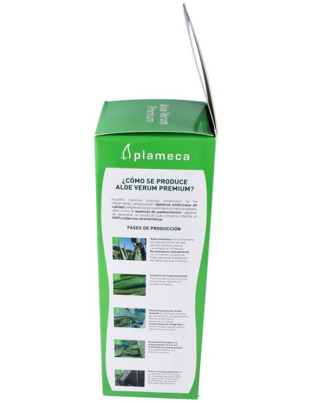 Aloe Verum Premium Sin Aloina 1 Litro de Plameca