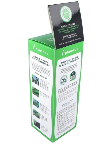 Aloe Verum Premium Sin Aloina 1 Litro de Plameca