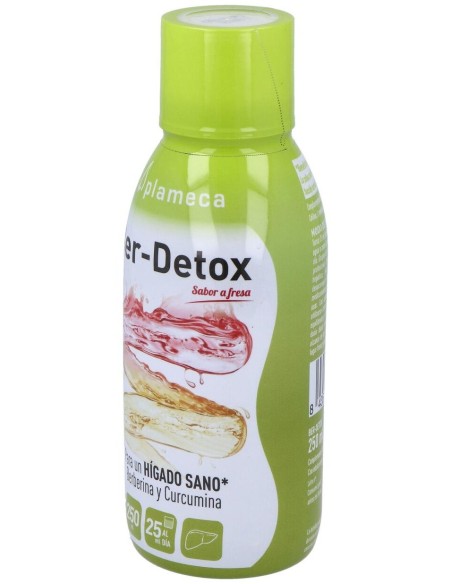 Ber-Detox Sabor Fresa 250Ml. de Plameca