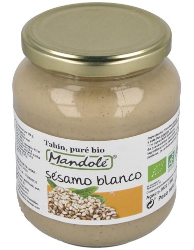 Pure De Sesamo Blanco 675Gr. Bio de Mandole