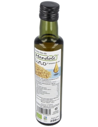 Aceite De Lino 250 Ml Bio de Mandole