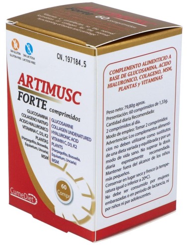 Artimusc Forte 60Comp. de Cumediet