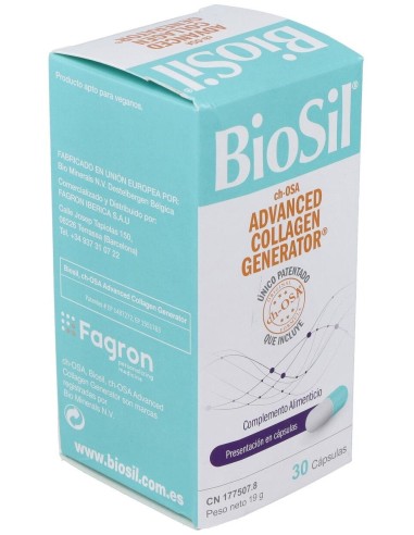 Biosil Generador De Colageno 30 Cápsulas  Biosil