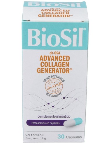 Biosil Generador De Colageno 30 Cápsulas  Biosil