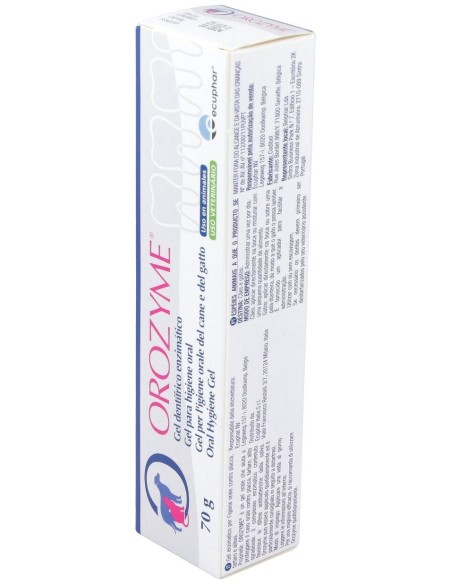 Orozyme Gel Dentifrico de Ecuphar Vet