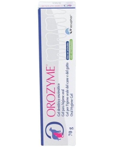 Orozyme Gel Dentifrico de Ecuphar Vet