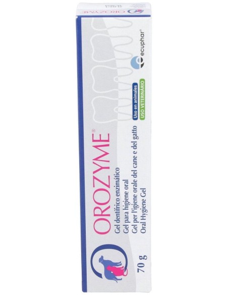 Orozyme Gel Dentifrico de Ecuphar Vet