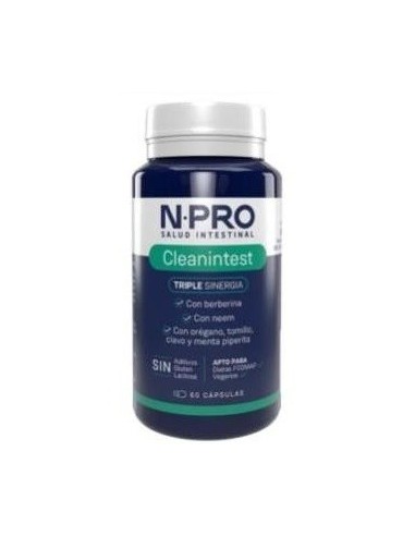 Npro Cleanintest 60Cap. de Npro