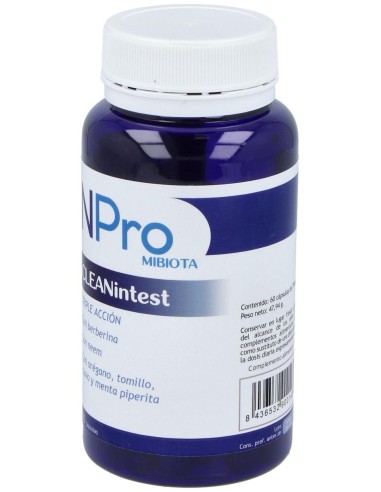 Npro Cleanintest 60Cap. de Npro