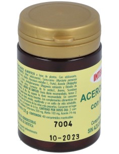 Acerola Plus Con Mirtilo 40Comp.Mast. de Integralia 2