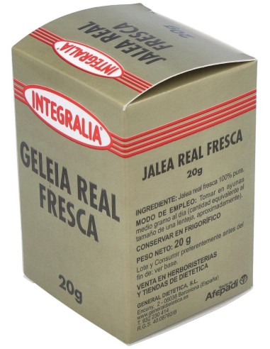Jalea Real Fresca 20Gr. (Refrigeracion) de Integralia