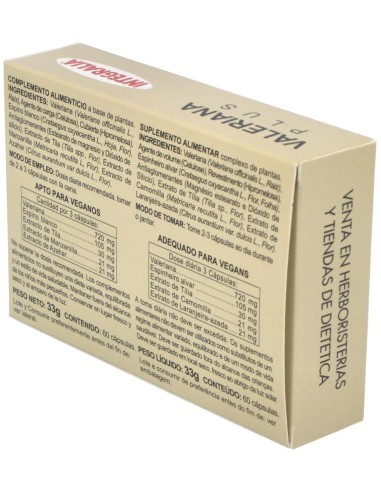 Valeriana Plus 60Cap. de Integralia