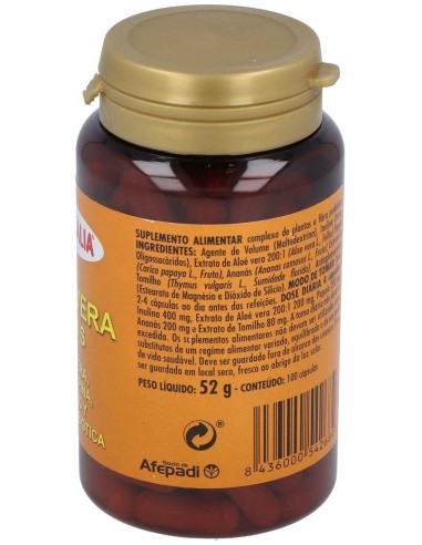 Aloe Vera Plus 100Cap. de Integralia