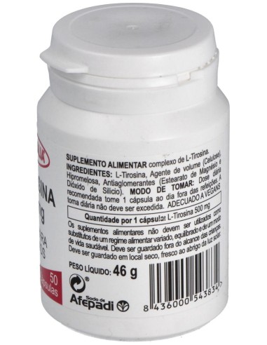 L-Tirosina 50Cap. de Integralia