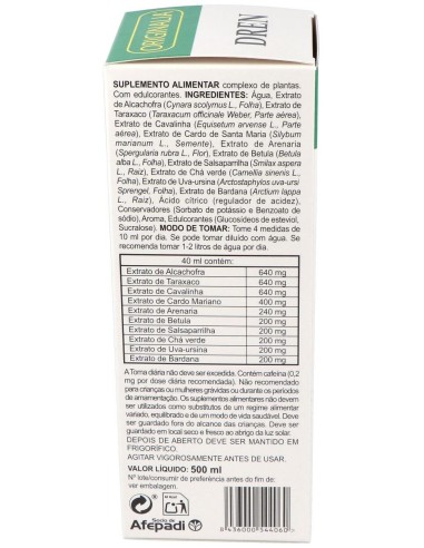 Dren Originalia Jarabe 500Ml. de Integralia