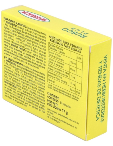 Rusco Plus 30Cap. de Integralia