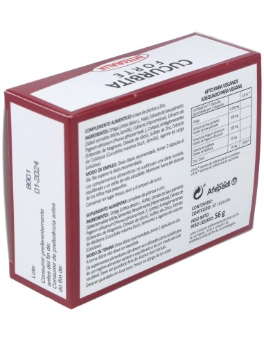 Cucurbita Forte 60Cap. de Integralia