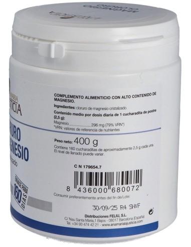 Cloruro Magnesio 400 Gr. de Ana Maria Lajusticia