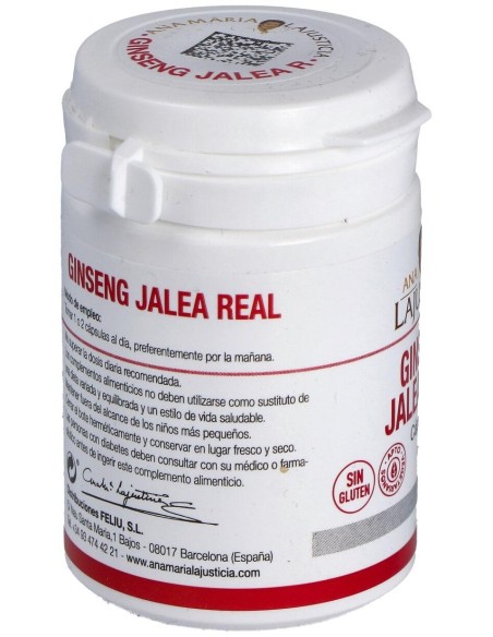 Jalea Real Con Ginseng 60Cap. de Ana Maria Lajusticia
