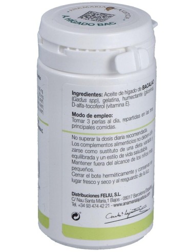 Higado Bacalao 90Perlas de Ana Maria Lajusticia