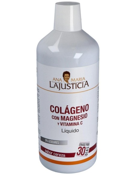 Colageno Con Magnesio + Vit. C Sabor Cereza 1L. de Ana Maria Lajusticia