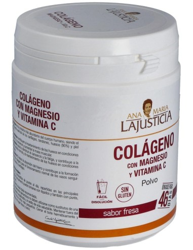 Colageno Con Magnesio + Vit. C Sabor Fresa 350Gr. de Ana Maria Lajusticia