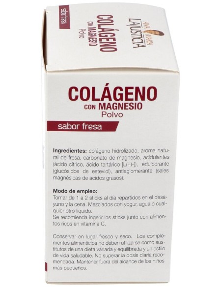Colageno Con Magnesio Sabor Fresa 20Sticks de Ana Maria Lajusticia