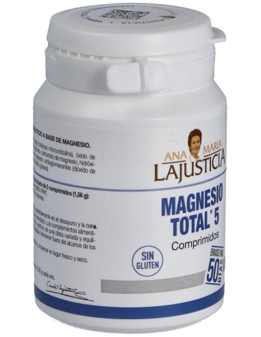 Magnesio Total 5 Sales 100Comp. de Ana Maria Lajusticia
