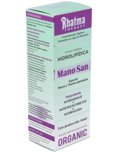 Manosan Crema 100Ml. de Rhatma