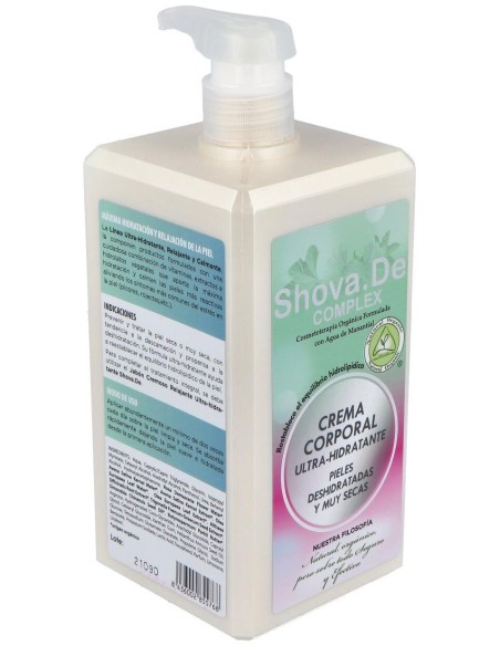 Crema Corporal Ultrahidratante 1Litro de Shovade