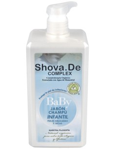 Baby Shova De Jabon Champu Infantil Aloe 1Litro de Shovade 2