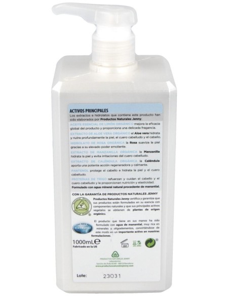 Baby Shova De Jabon Champu Infantil Aloe 1Litro de Shovade