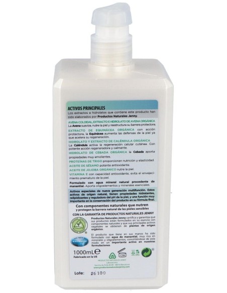 Leche Corporal De Avena 1Litro de Shovade