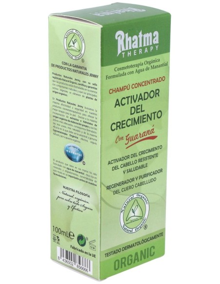Champu Activador Del Crecimiento Guarana 100Ml. de Rhatma
