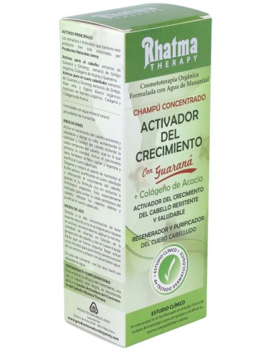 Champu Activador Del Crecimiento Guarana 100Ml. de Rhatma