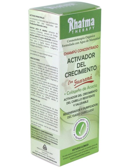 Champu Activador Del Crecimiento Guarana 100Ml. de Rhatma