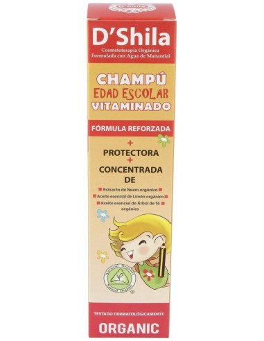 Champu Vitaminado Esp.Escolar (Parasitos) 250Ml de Dshila