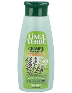 Champu Antigrasa Con Romero 400Ml. de Linea Verde 2