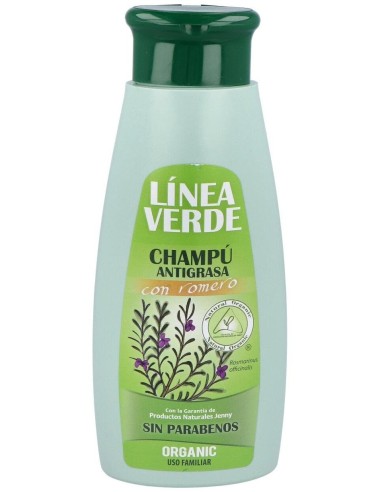 Champu Antigrasa Con Romero 400Ml. de Linea Verde
