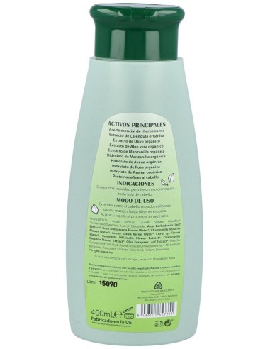 Champu Balsamico Hierbabuena 400Ml. de Linea Verde