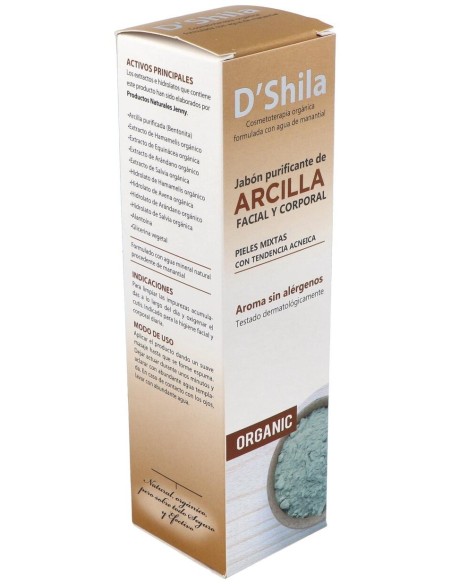 Jabon De Arcilla Facial Y Corporal 250Ml. de Dshila
