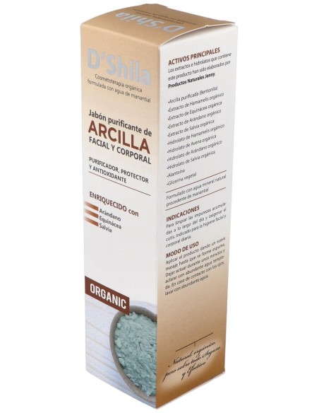 Jabon De Arcilla Facial Y Corporal 250Ml. de Dshila