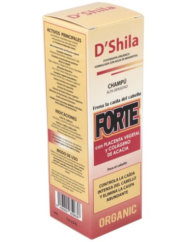 Champu Forte Con Placenta Vegetal Y Colageno 125Ml de Dshila