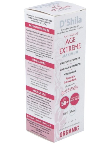 Age Extrem Factor 50 Crema 60Gr. de Dshila
