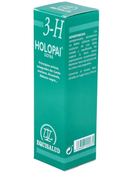 Pai-3-H Holopai (Digestivo-Hepatico) 31Ml. de Equisalud